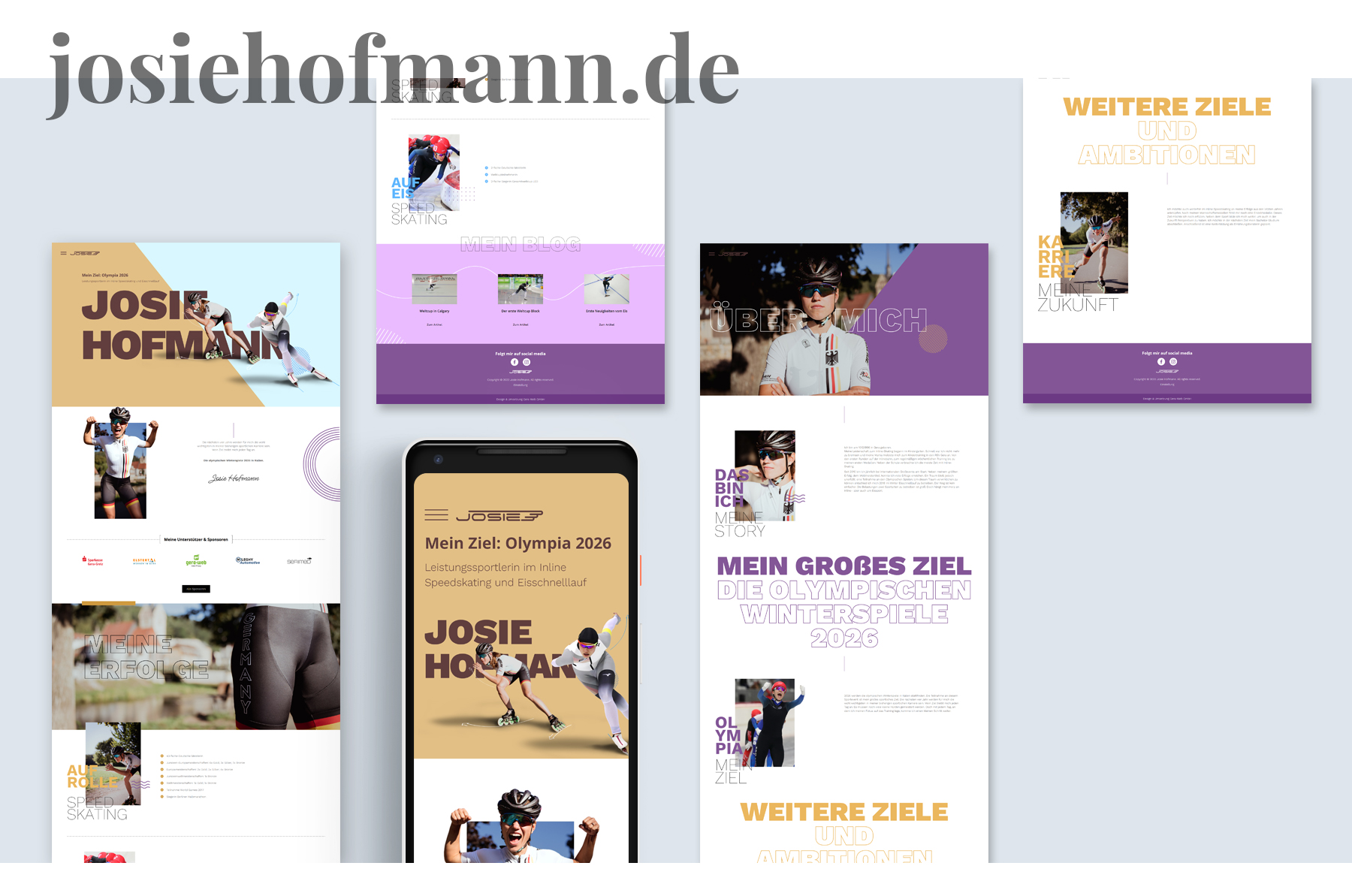 Webseite josiehofmann.de Webseite josiehofmann.de